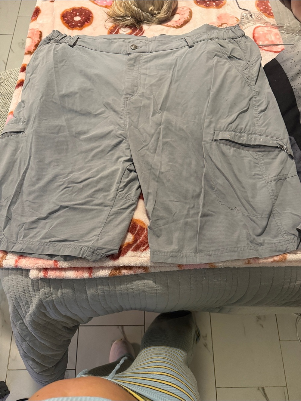 Men's Lightweight Cargo Shorts - Gray
